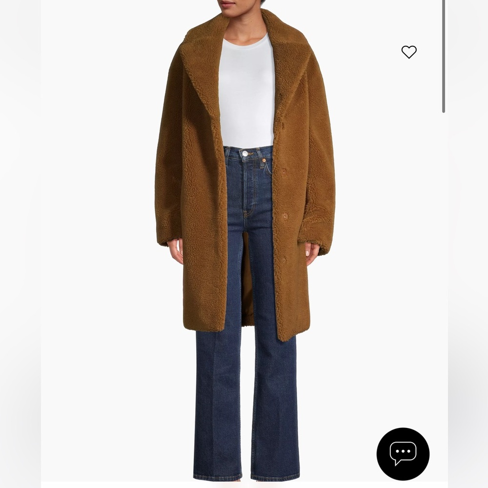 NWT Stand studio teddy coat size 34